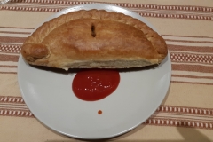 Cornish Pasties (from Cornwall sent over by Vasanthi Acca & Jonathan)