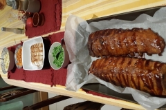 Rack of Ribs with some other stuff (New Year Meal)