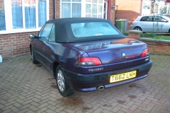 My first Peugeot 306 Cabriolet Mk2