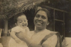 Ammamma with one of her kids