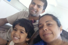 Sanjeeve and family