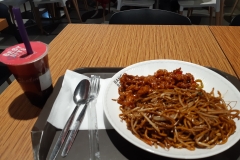 Shredded Beef with Nasigoreng and Bubble Tea at Yohan Plaza (Bang Bang)