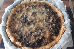 Ham and Mushroom Quiche