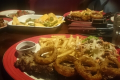 TGI Fridays Babyback Ribs with all the trimmings